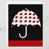 Ladybug Umbrella Design (Front/Back)