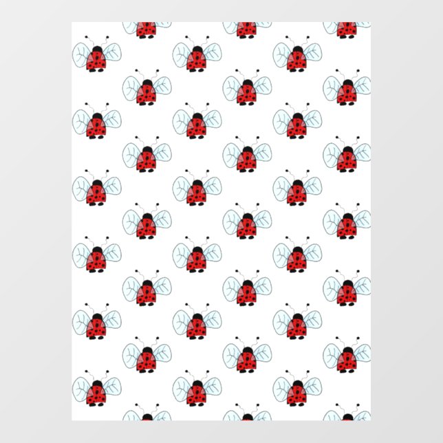 Ladybug  wall decal  (Front)
