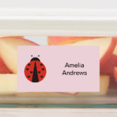 Ladybugs Daycare Label Pack