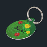 Ladybug Whimsey 3D Folk Art PETS NAME Pet ID Tag<br><div class="desc">NEW 2020 Original Bohemian Bound! Included in multiple mix and match products,  designs for Tshirts,  Pets,  Baby,  Home Decor & More!</div>