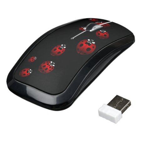 Ladybug Wireless Mouse Customized Ladybug Gifts