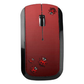 Ladybug Wireless Mouse Customized Ladybug Gifts