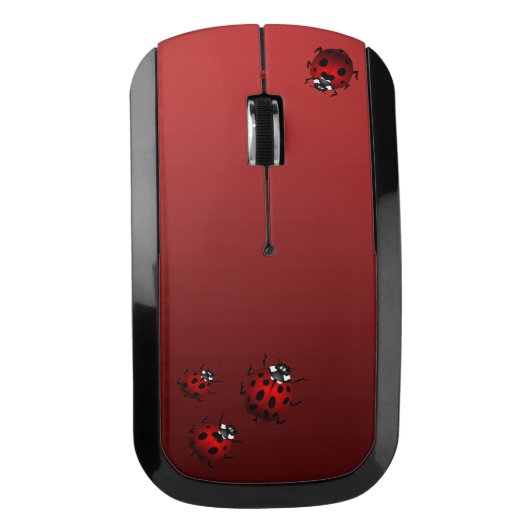 Ladybug Wireless Mouse Customized Ladybug Gifts (Front)