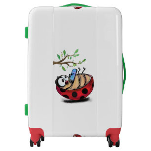 Ladybug with Phone Luggage Spring - Fun