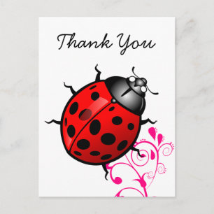 Ladybug you postcard