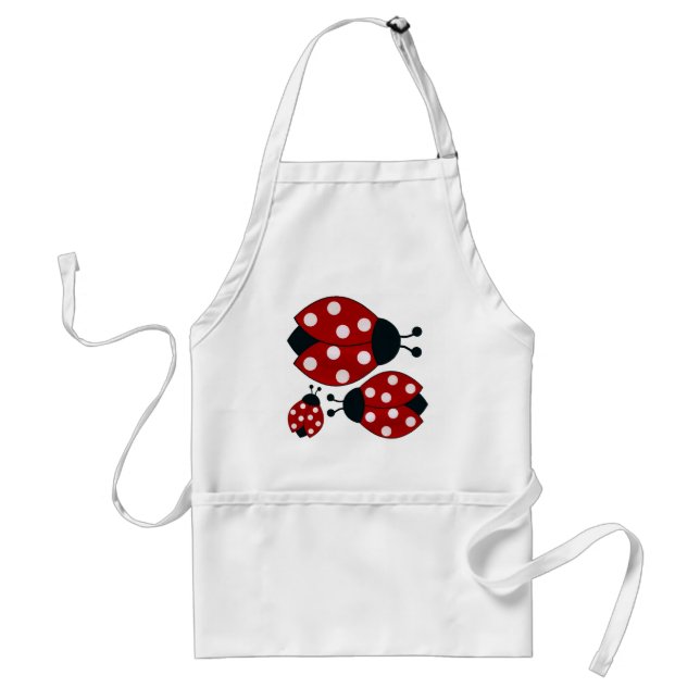 Ladybugs Adult Apron (Front)