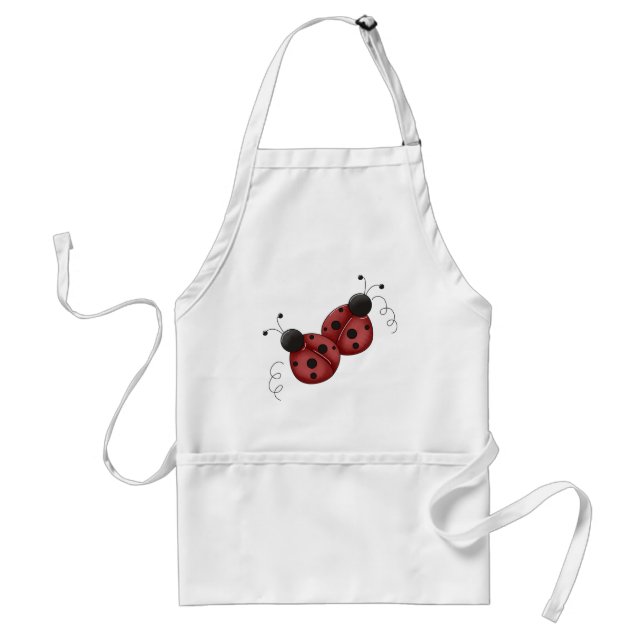 Ladybugs Adult Apron (Front)