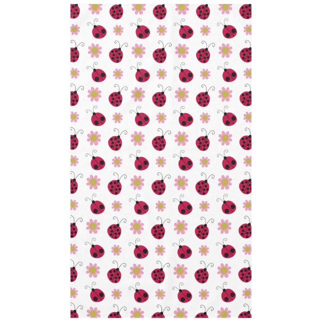 Ladybugs and Flowers Tablecloth (Front)
