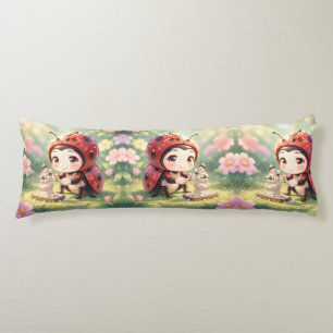 Ladybugs and the Hidden Nectar Kingdom.7 Body Pillow