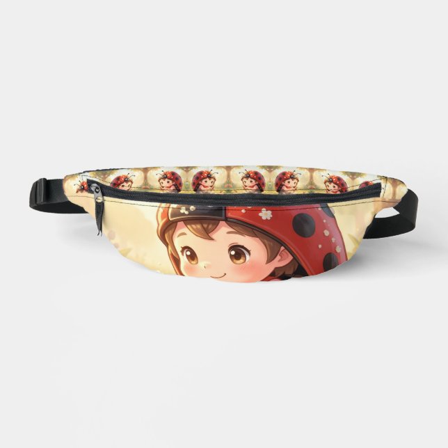 Ladybugs and the Hidden Nectar Kingdom Fanny Pack (Front)