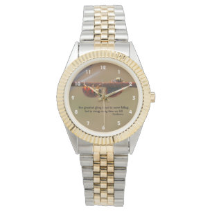 Ladybugs Attitude Inspirational Confucius Quote  Watch