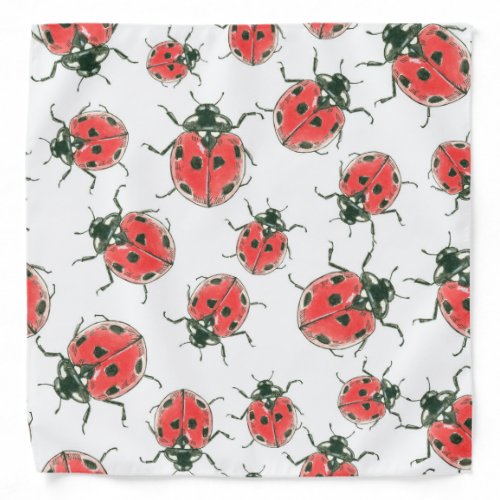 Ladybugs Bandana