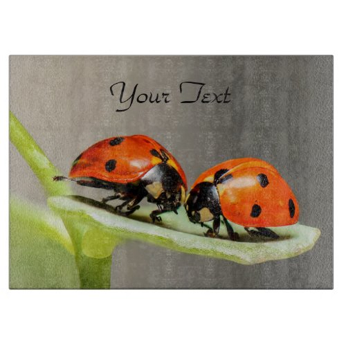 Ladybugs Beetles Cutting Board