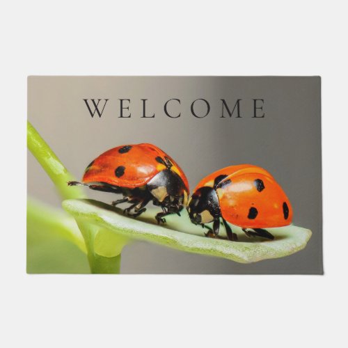 Ladybugs Beetles Doormat