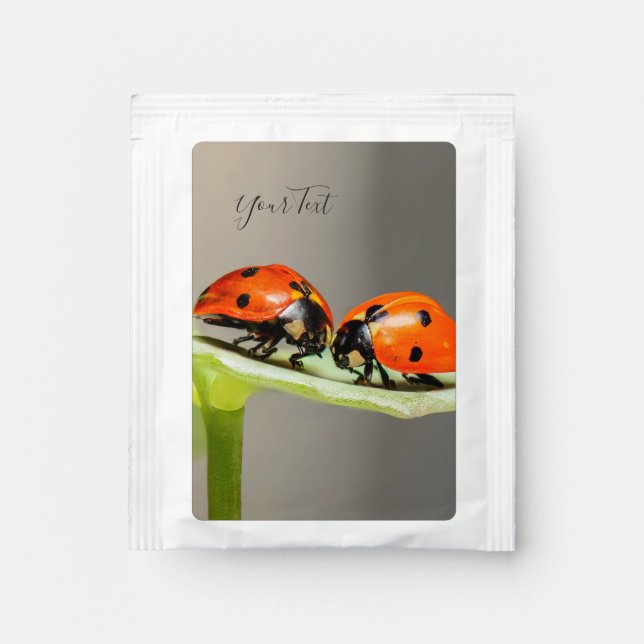 Ladybugs Beetles Tea Bag Drink Mix (Front)