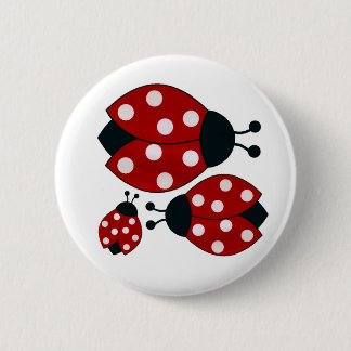 Ladybugs Button
