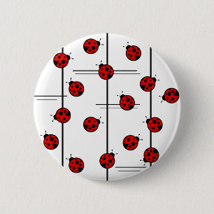 Ladybugs Button