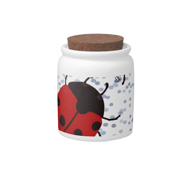 LADYBUGS CANDY JAR (Front)