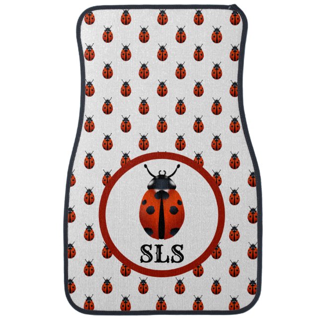 Ladybugs Car Floor Mat (Front)