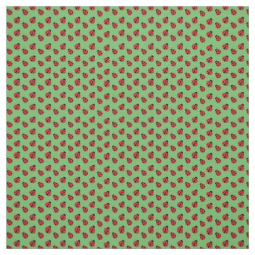 Ladybugs Design Fabric