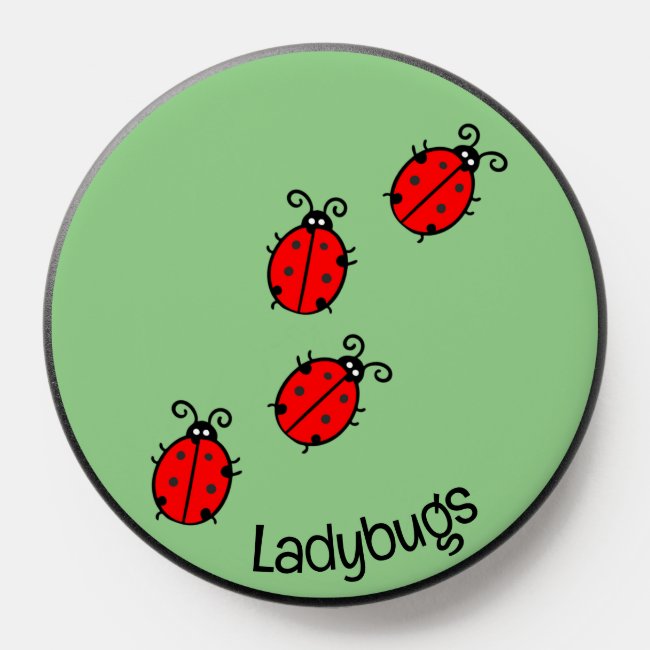 Ladybugs Design Smartphone PopSocket