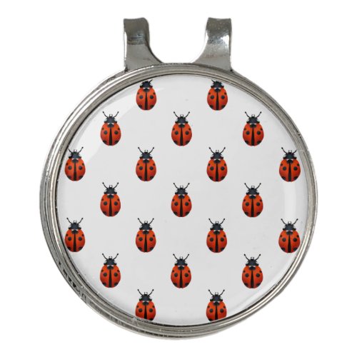 Ladybugs Golf Hat Clip