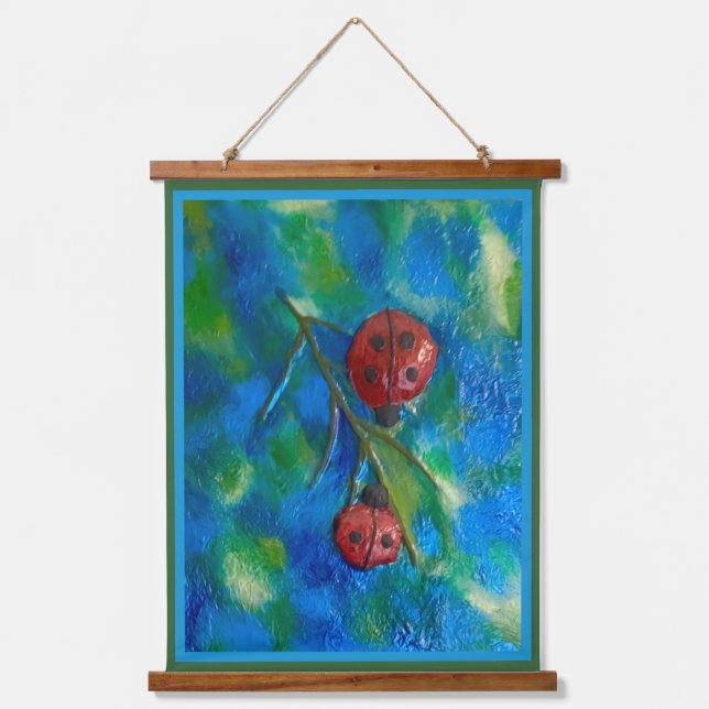 Ladybugs Hanging Tapestry (Front)
