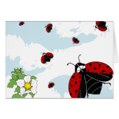 ladybugs in flight (Front Horizontal)