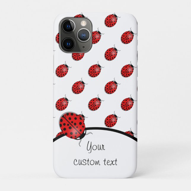 Ladybugs in red Case-Mate iPhone case (Back)