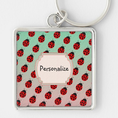 Ladybugs  keychain