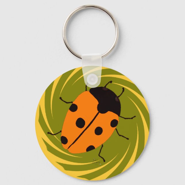 Ladybugs Keychain (Front)
