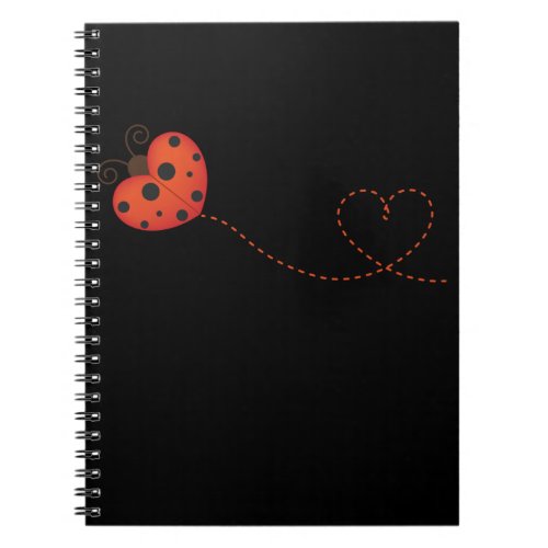 Ladybugs Lover Beetle Insects Women Entomologist Notebook