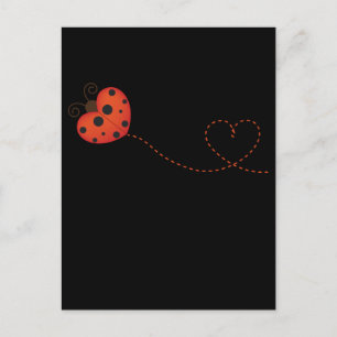 Ladybugs Lover Beetle Insects Women Entomologist Postcard