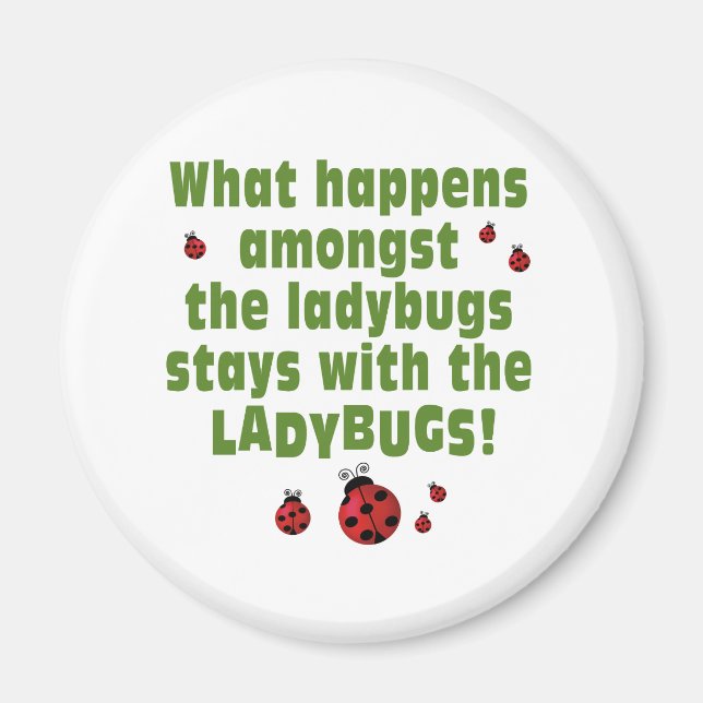 Ladybugs Magnet (Front)