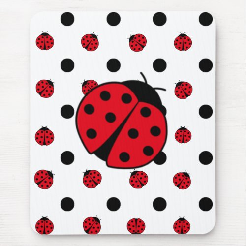 Ladybugs  mouse pad