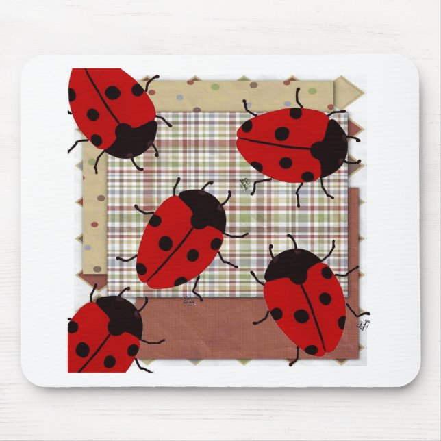 LADYBUGS MOUSE PAD (Front)