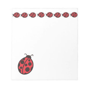 Ladybugs Notepad