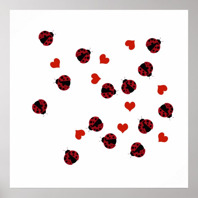 ladybugs pattern decor (Front)