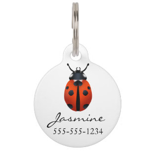 Ladybugs Pet ID Tag