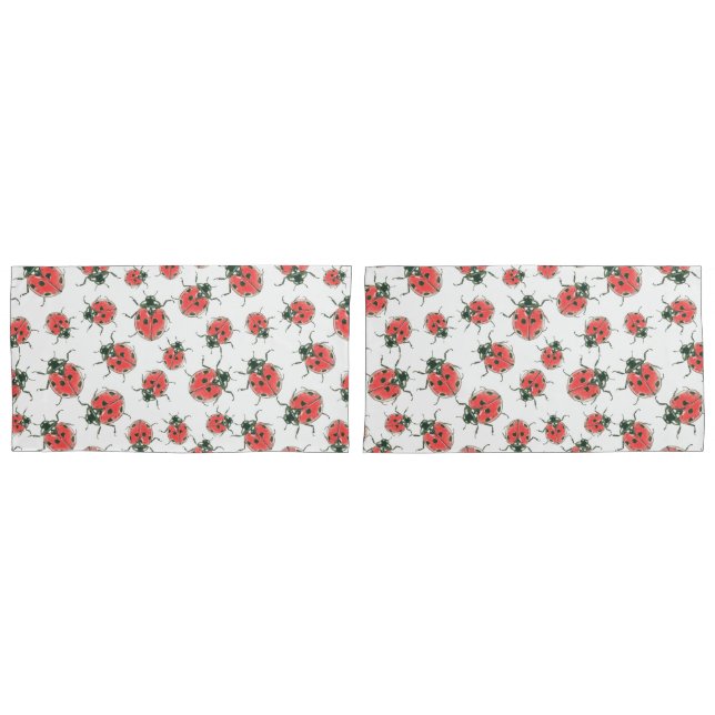 Ladybugs Pillow Case (Front-Set)