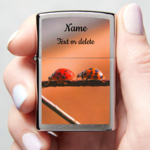 Ladybugs Play Follow The Leader Personalized Zippo Lighter