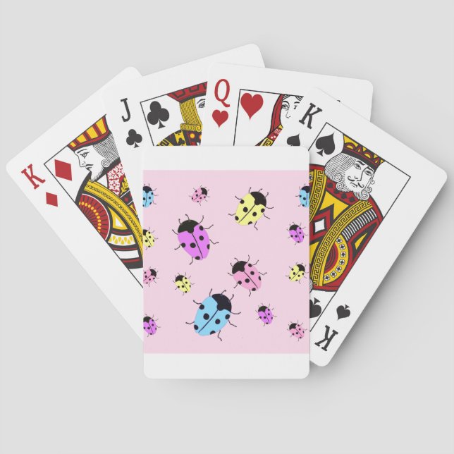 LADYBUGS POKER CARDS (Back)