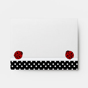 Ladybugs & Polka Dot Envelope