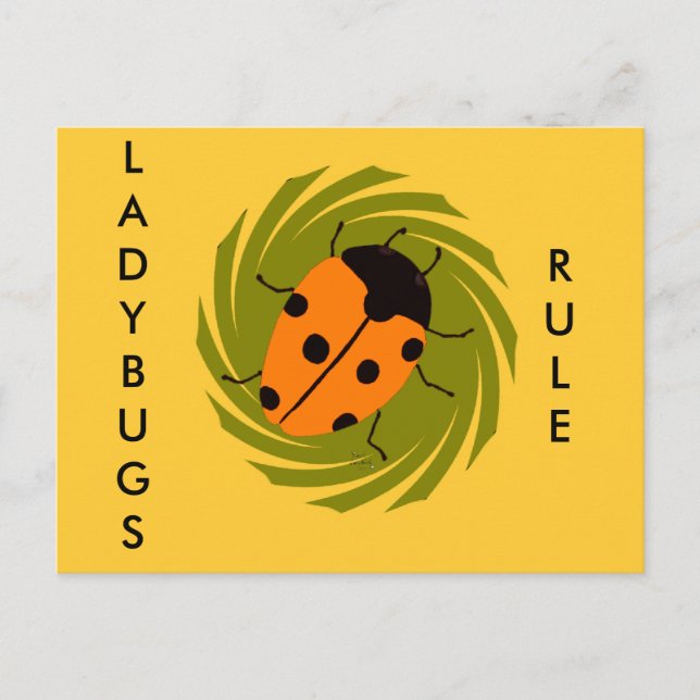 Ladybugs Postcard (Front)