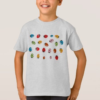 Ladybugs T-shirt by EveStock at Zazzle