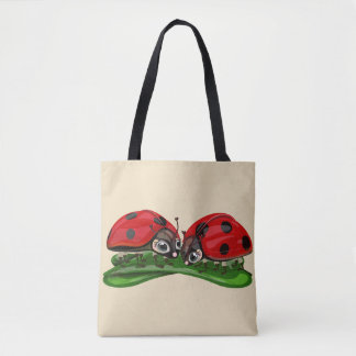 Ladybugs  tote bag