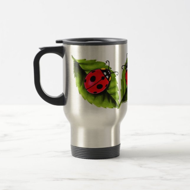 Ladybugs Travel Mug (Left)