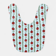 Ladybugs & Vines Nursery - Clear Skies Light Blue