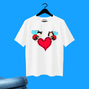 Ladybugs with heart T-Shirt