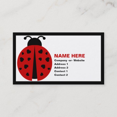 ladybugz. business cards